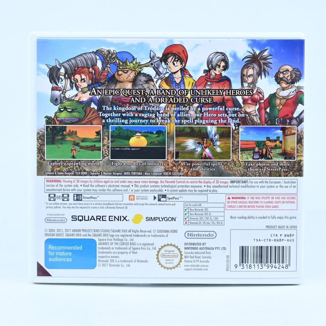 Dragon Quest VIII: Journey of the Cursed King - Nintendo 3DS Game - PAL