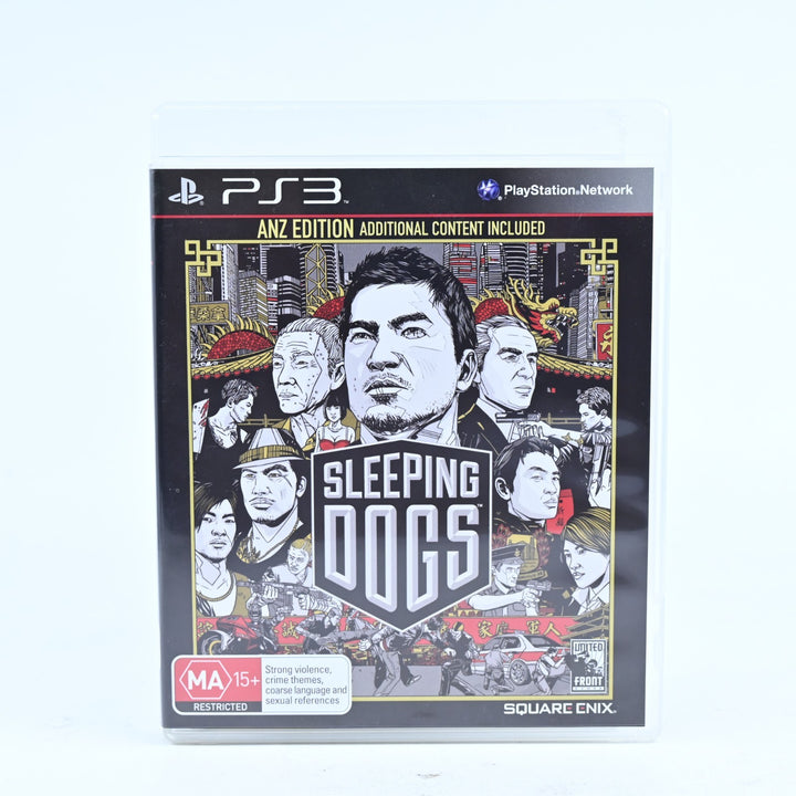 Sleeping Dogs - ANZ Edition - Sony Playstation 3 / PS3 Game + Manual