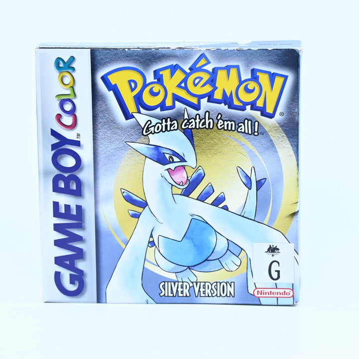 Pokemon Silver Version - Nintendo Gameboy Color Boxed Game - PAL - NEW BATTERY!