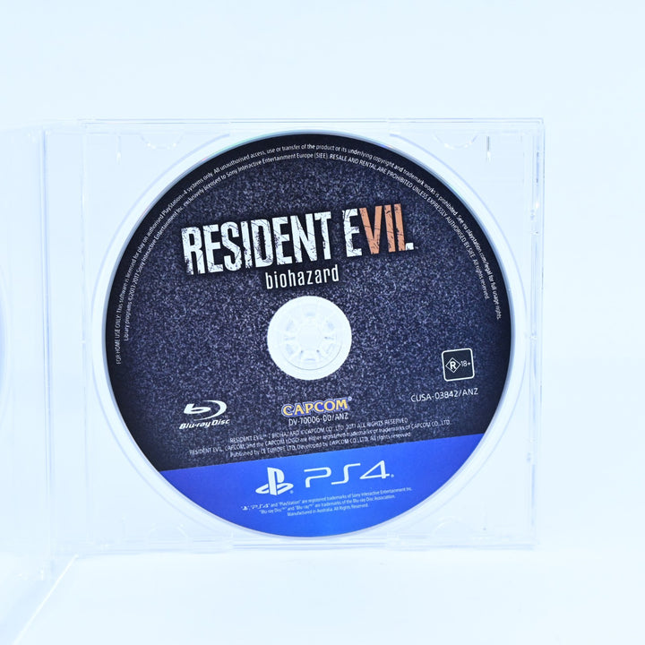 Resident Evil VII 7: Biohazard - Sony Playstation 4 / PS4 Game - Disc Only
