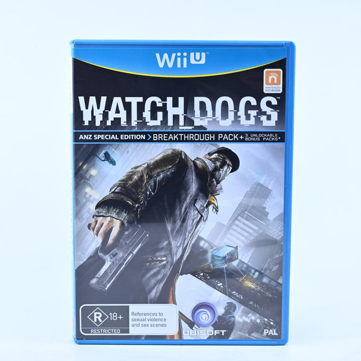 Watch Dogs - Nintendo Wii U Game - PAL - FREE POST!