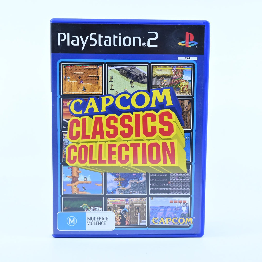 Capcom Classics Collection - Sony Playstation 2 / PS2 Game + Manual - PAL