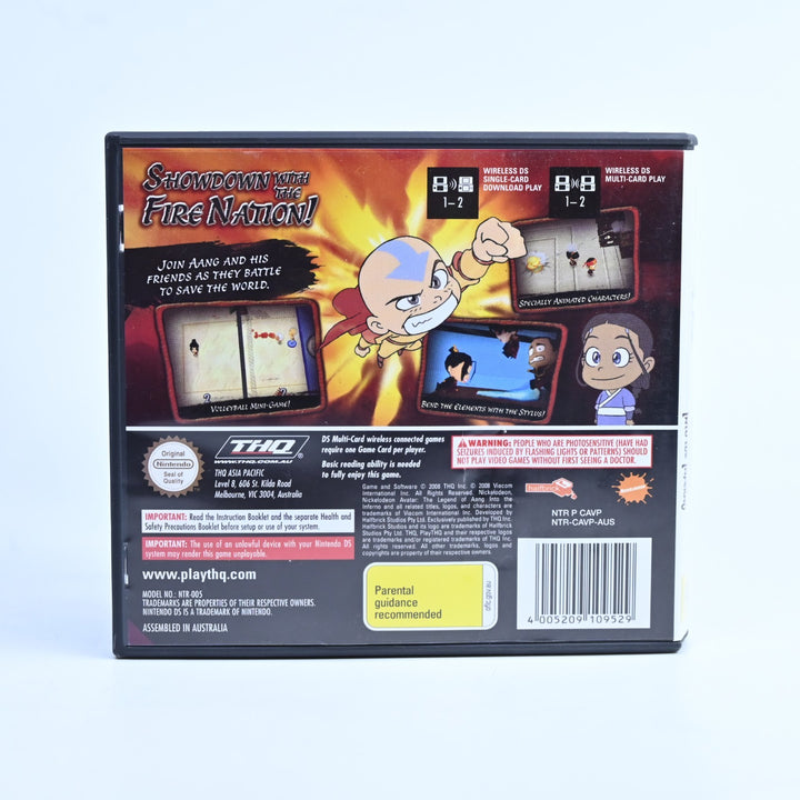Avatar The Legend of Aang: Into the Inferno - Nintendo DS Game - PAL + Manual