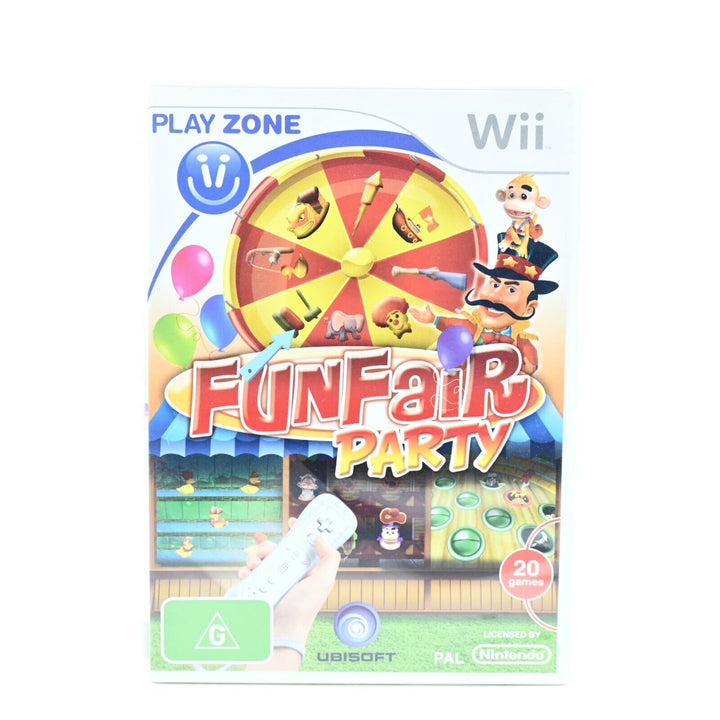 Funfair Party - Nintendo Wii Game + Manual - PAL - MINT DISC!