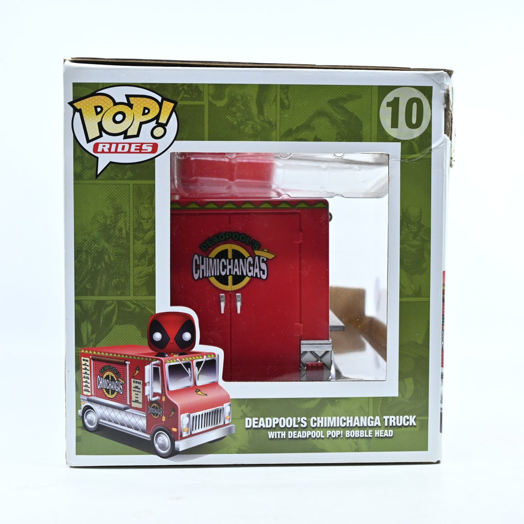 Deadpool's Chimichanga Truck (Red) - Marvel - Funk Pop Vinyl Marvel Rides #10