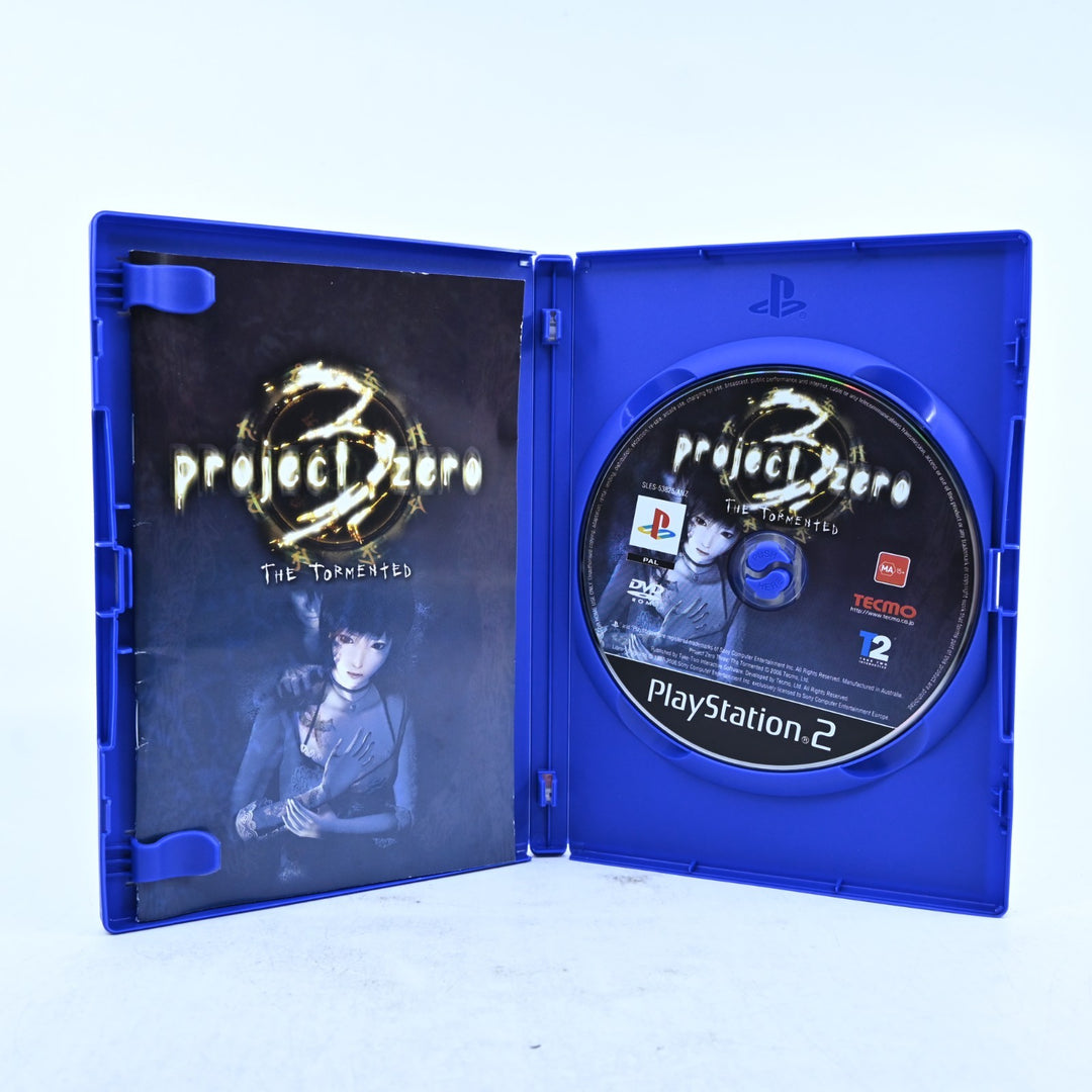 Project Zero 3: The Tormented - Sony Playstation 2 / PS2 Game + Manual - PAL
