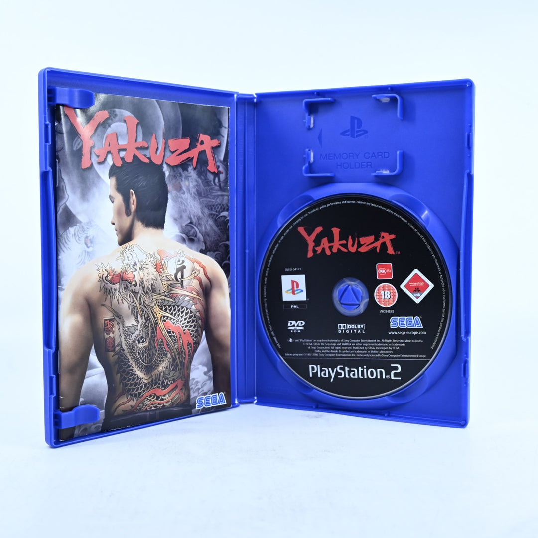 Yakuza - Sony Playstation 2 / PS2 Game + Manual - PAL - MINT DISC!