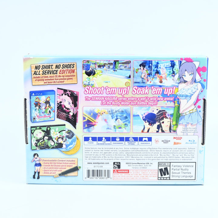 Senran Kagura Peach Beach Splash - No Shirt No Shoes All Service Ed. - PS4 Game