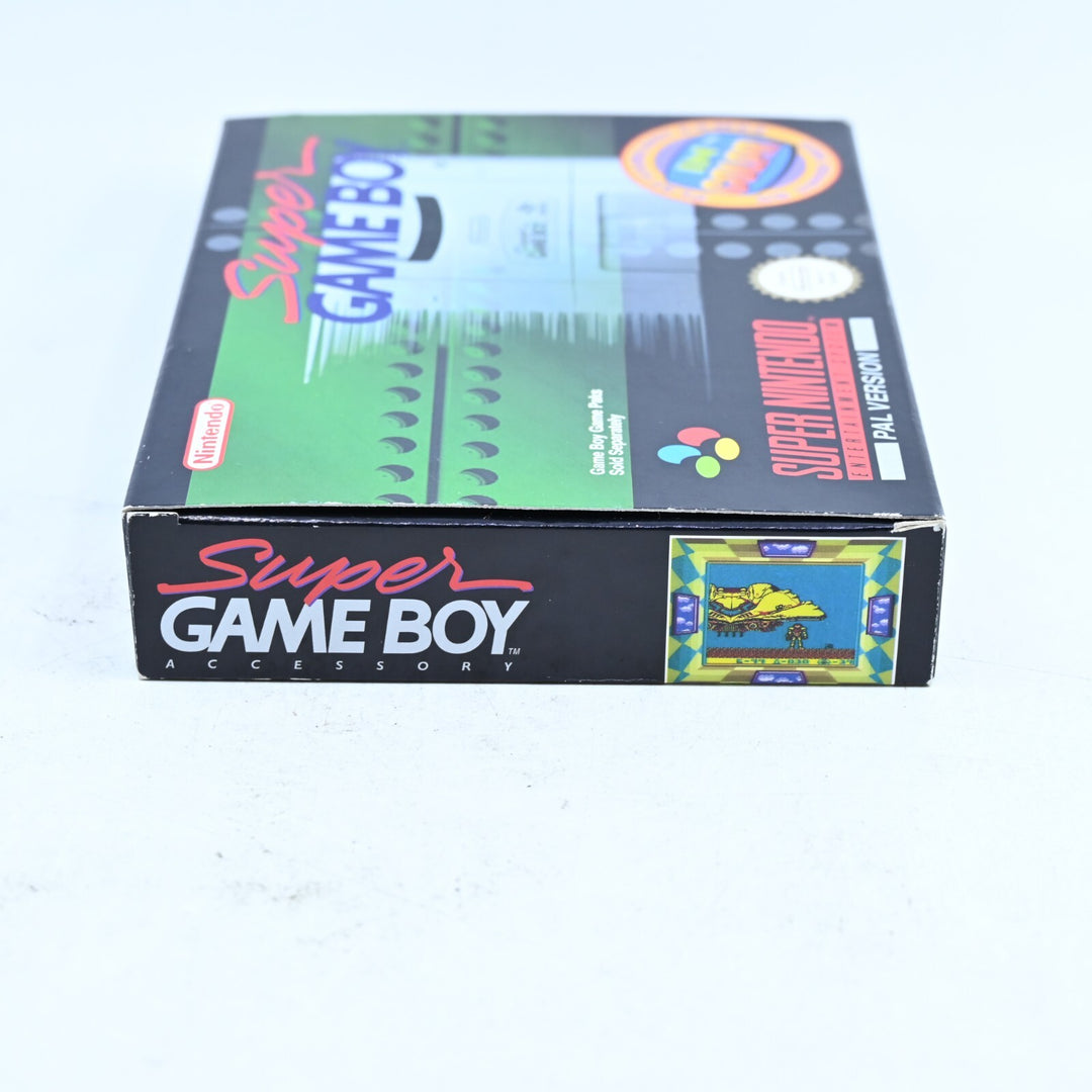 Super Game Boy / Gameboy - Super Nintendo / SNES Accessory + Manual - PAL