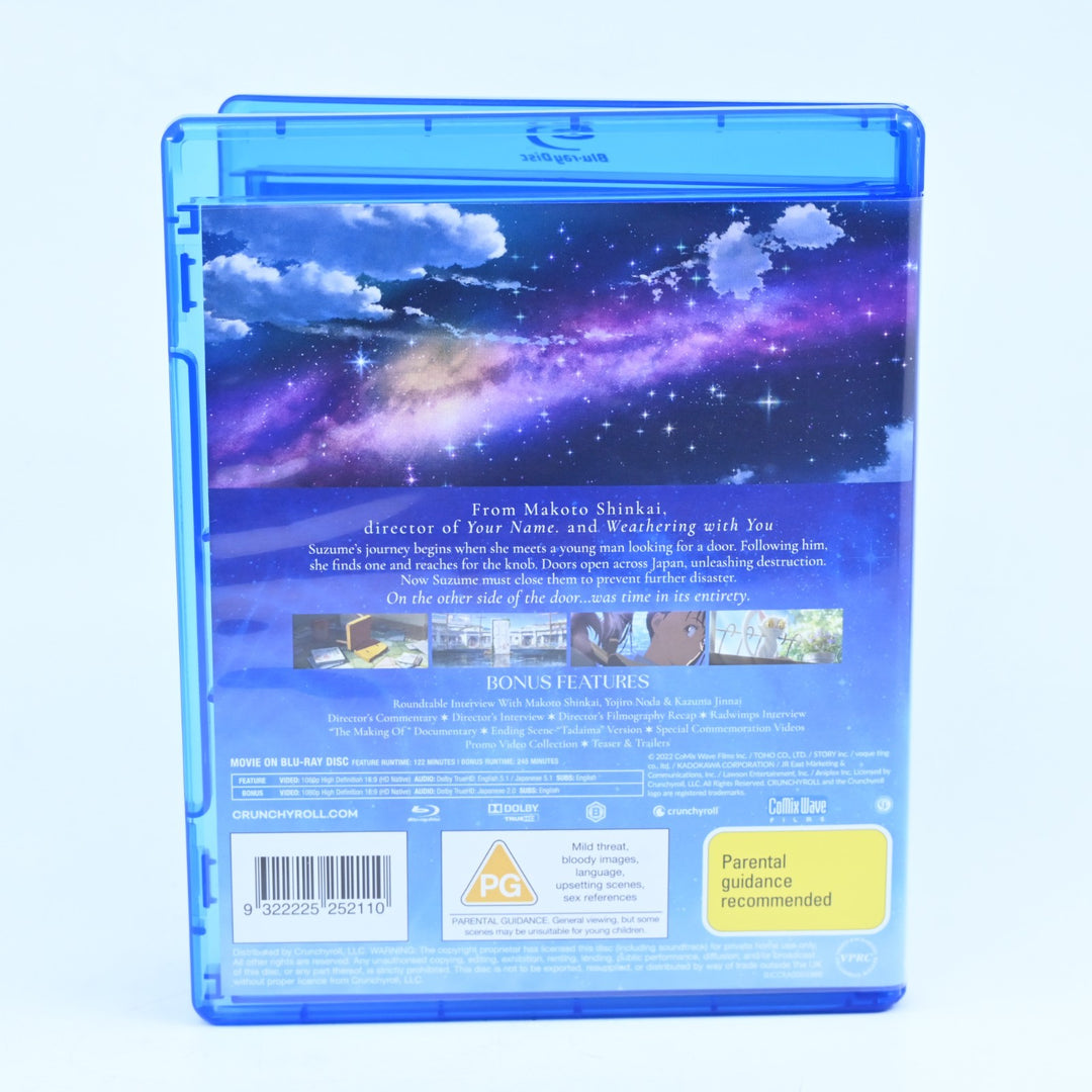 Suzume - Region B - Anime Blu-ray