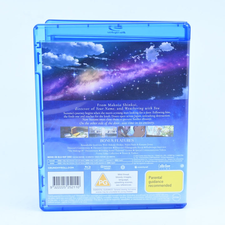 Suzume - Region B - Anime Blu-ray