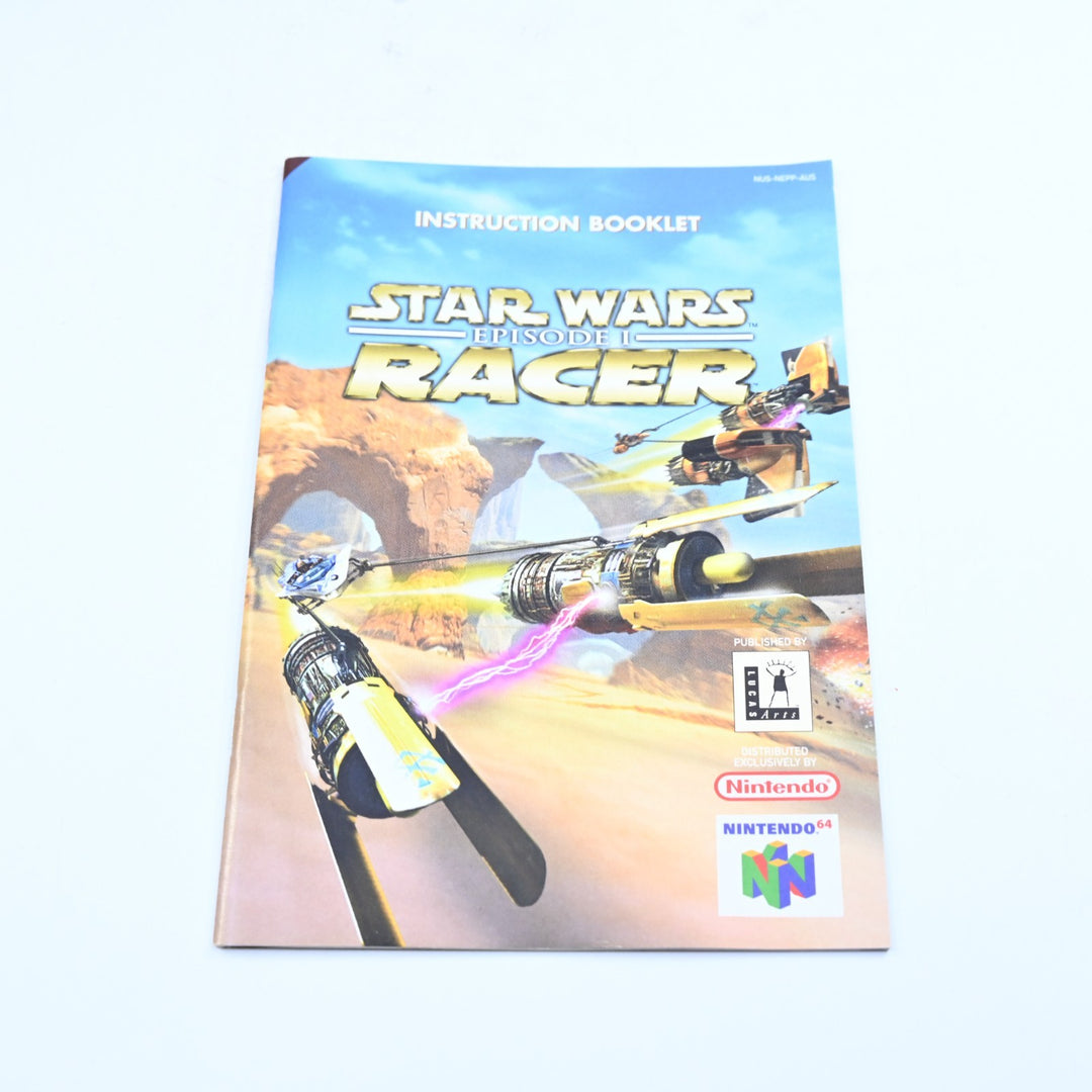 Star Wars: Episode 1 Racer - N64 / Nintendo 64 Boxed Game - PAL - FREE POST!