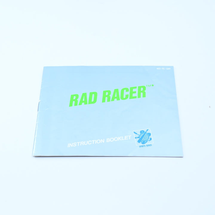 Rad Racer - Nintendo Entertainment System / NES Boxed Game - PAL - FREE POST!