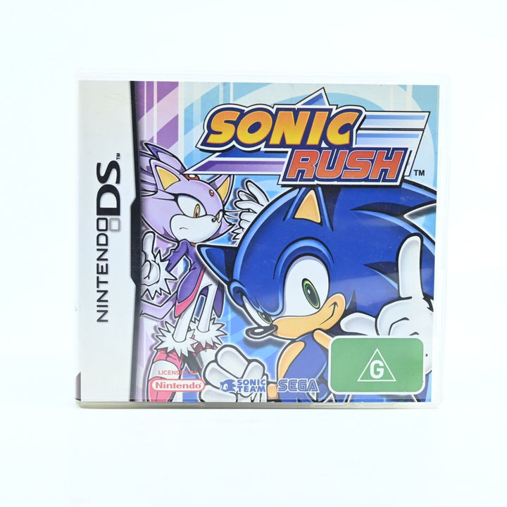 LIKE NEW! Sonic Rush - Nintendo DS Game - PAL - FREE POST!