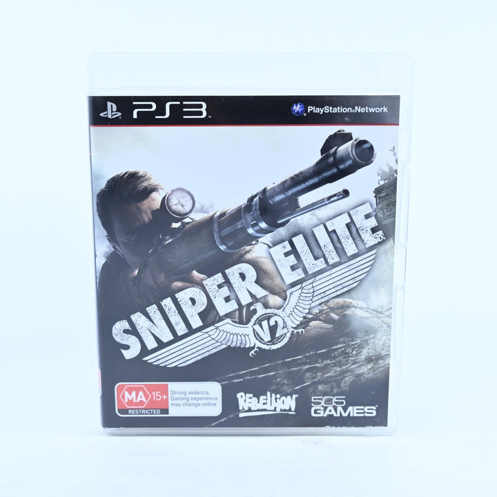 Sniper Elite V2 - Sony Playstation 3 / PS3 Game + Manual - MINT DISC!