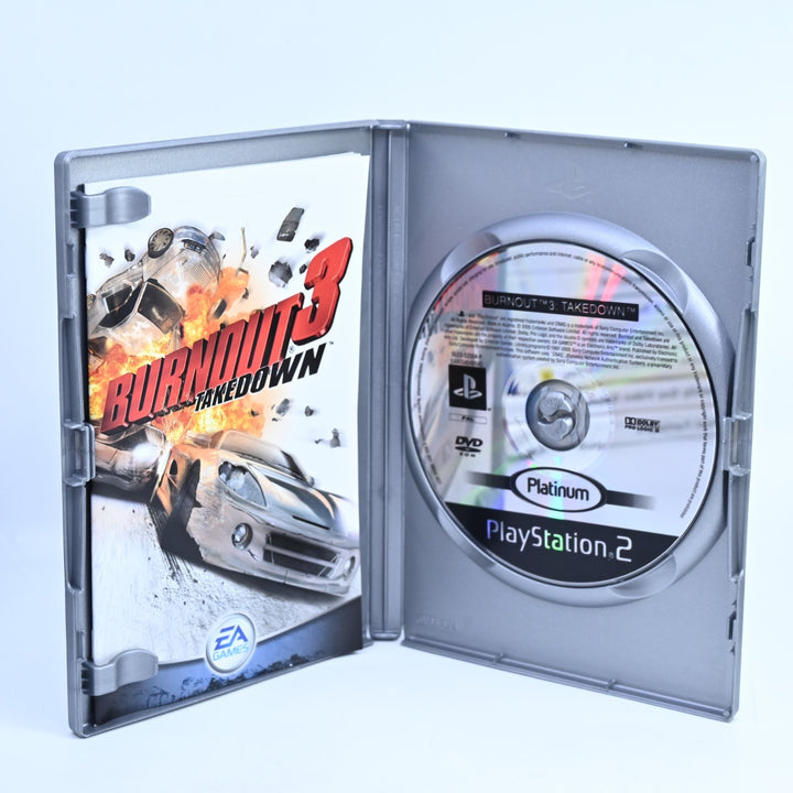 Burnout 3: Takedown - Sony Playstation 2 / PS2 Game + Manual - PAL - NM DISC!