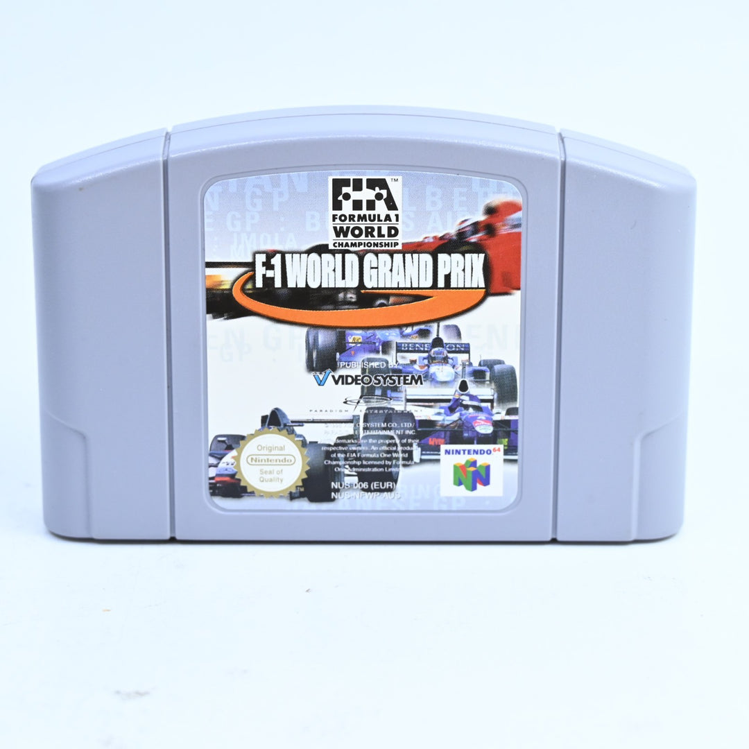 F-1 World Grand Prix - N64 / Nintendo 64 Boxed Game - PAL - FREE POST!