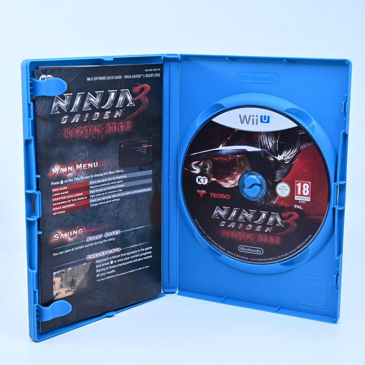 Ninja Gaiden 3: Razor's Edge - Nintendo Wii U Game - PAL - FREE POST!