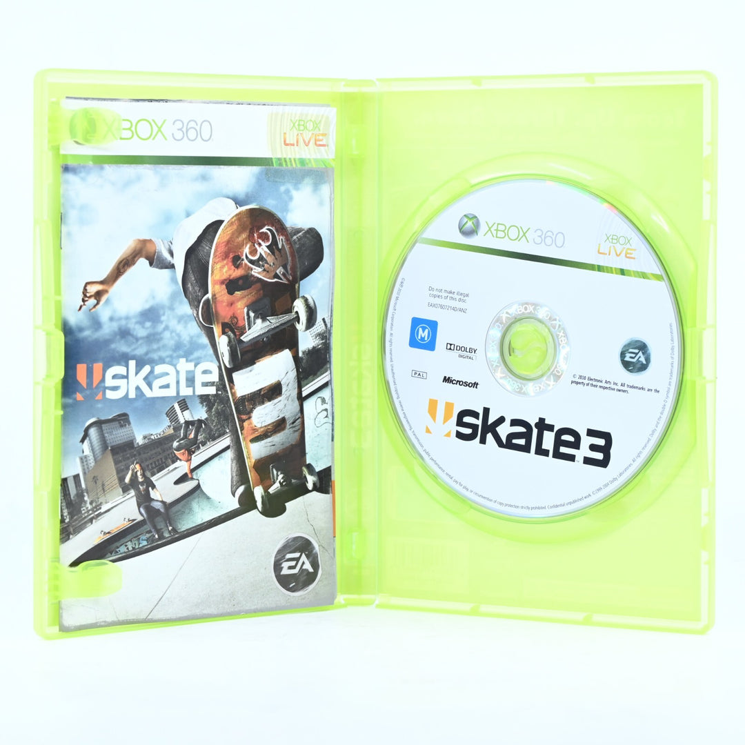 Skate 3  - Xbox 360 Game + Manual - PAL - MINT DISC!