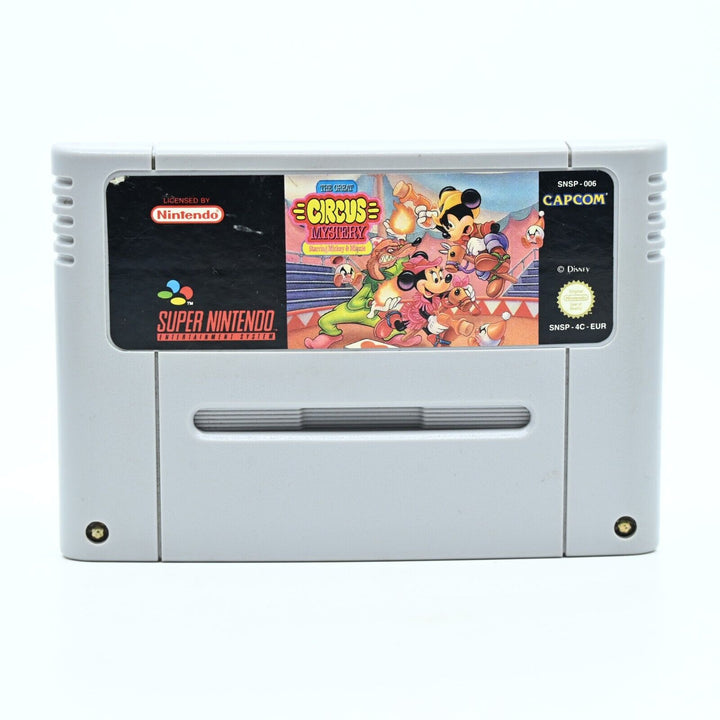 The Great Circus Mystery - Super Nintendo / SNES Game - PAL - FREE POST!