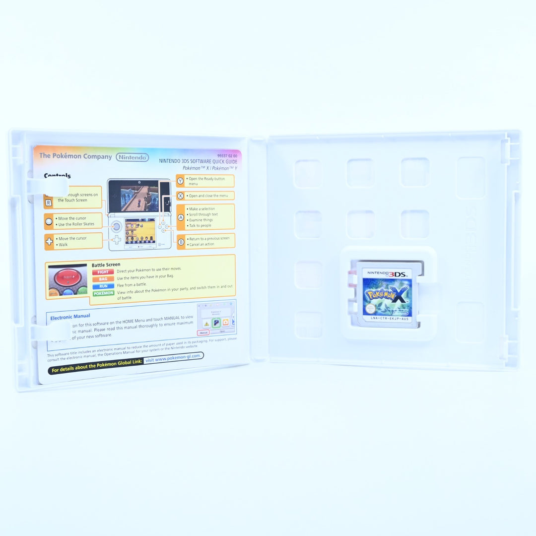 Pokemon X - Nintendo 3DS Game - PAL + Manual - FREE POST!
