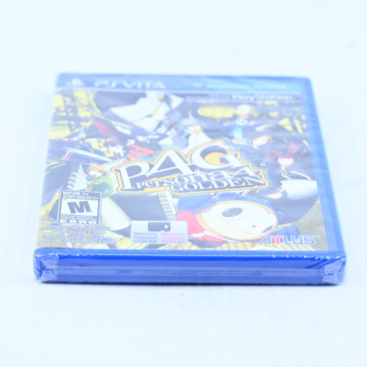 SEALED! Persona 4 Golden - Sony PS Vita Game - FREE POST!