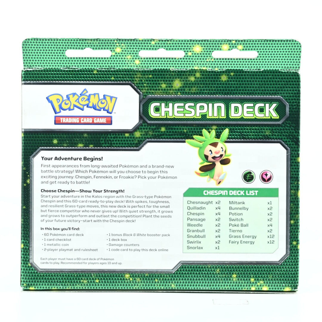 Kalos XY Starter Set - Chespin - Pokemon Cards