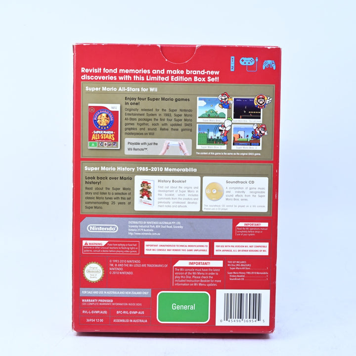 Super Mario All-Stars 25th Anniversary Edition - Nintendo Wii Game + Manual