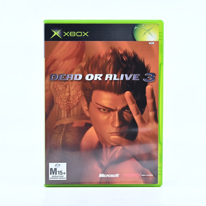 Dead or Alive 3 - Original Xbox Game + Manual - PAL - MINT DISC!