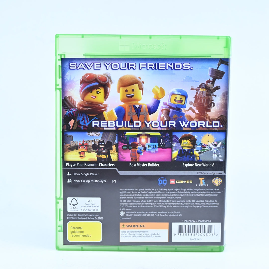 The LEGO Movie 2 Videogame - Xbox One Game - PAL - FREE POST!