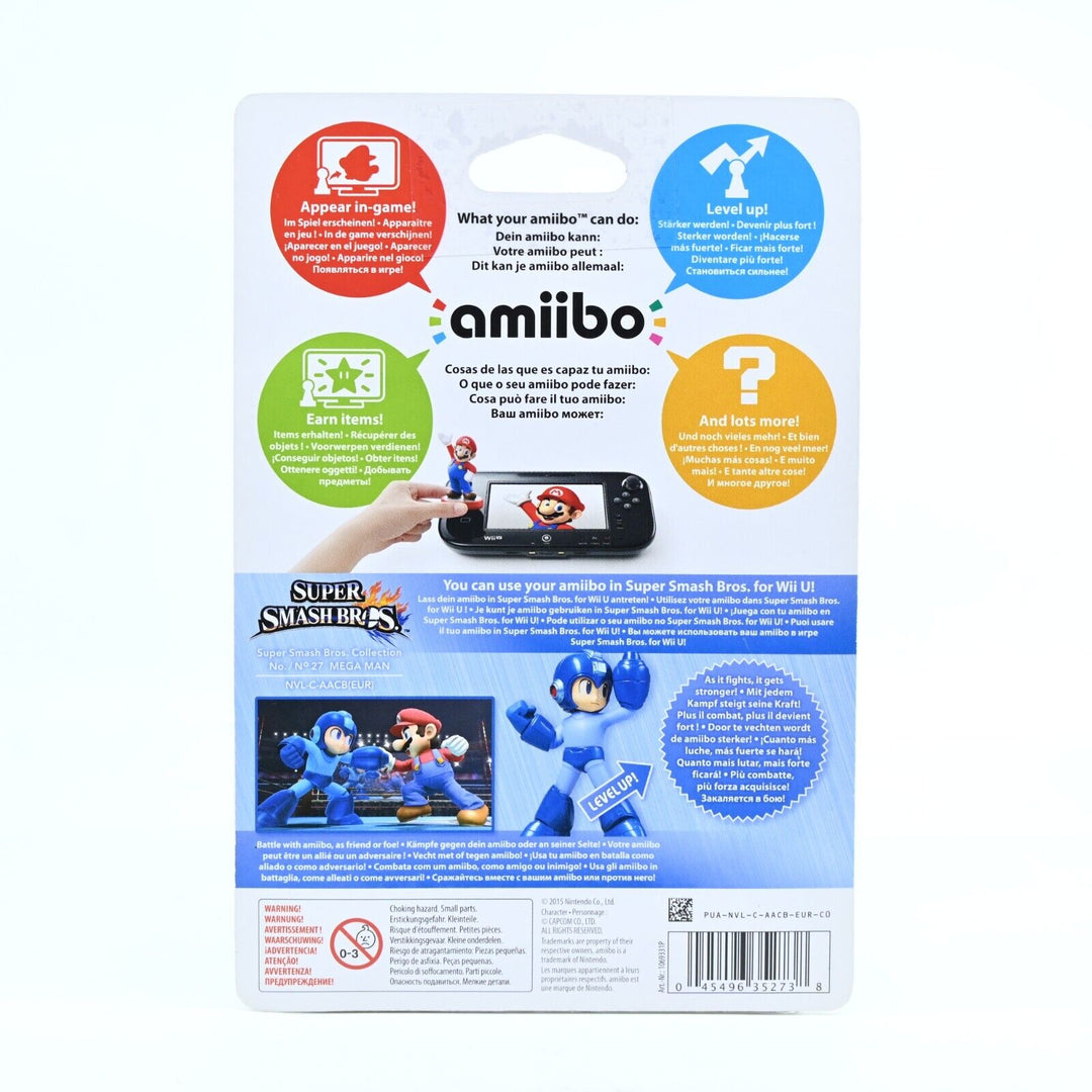 SEALED! Mega Man Amiibo - Super Smash Bros. Collection No. 27 - Toy