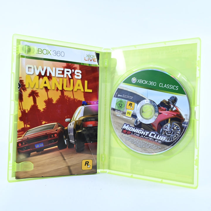 Midnight Club Los Angeles Complete Edition - Xbox 360 Game + Manual - PAL