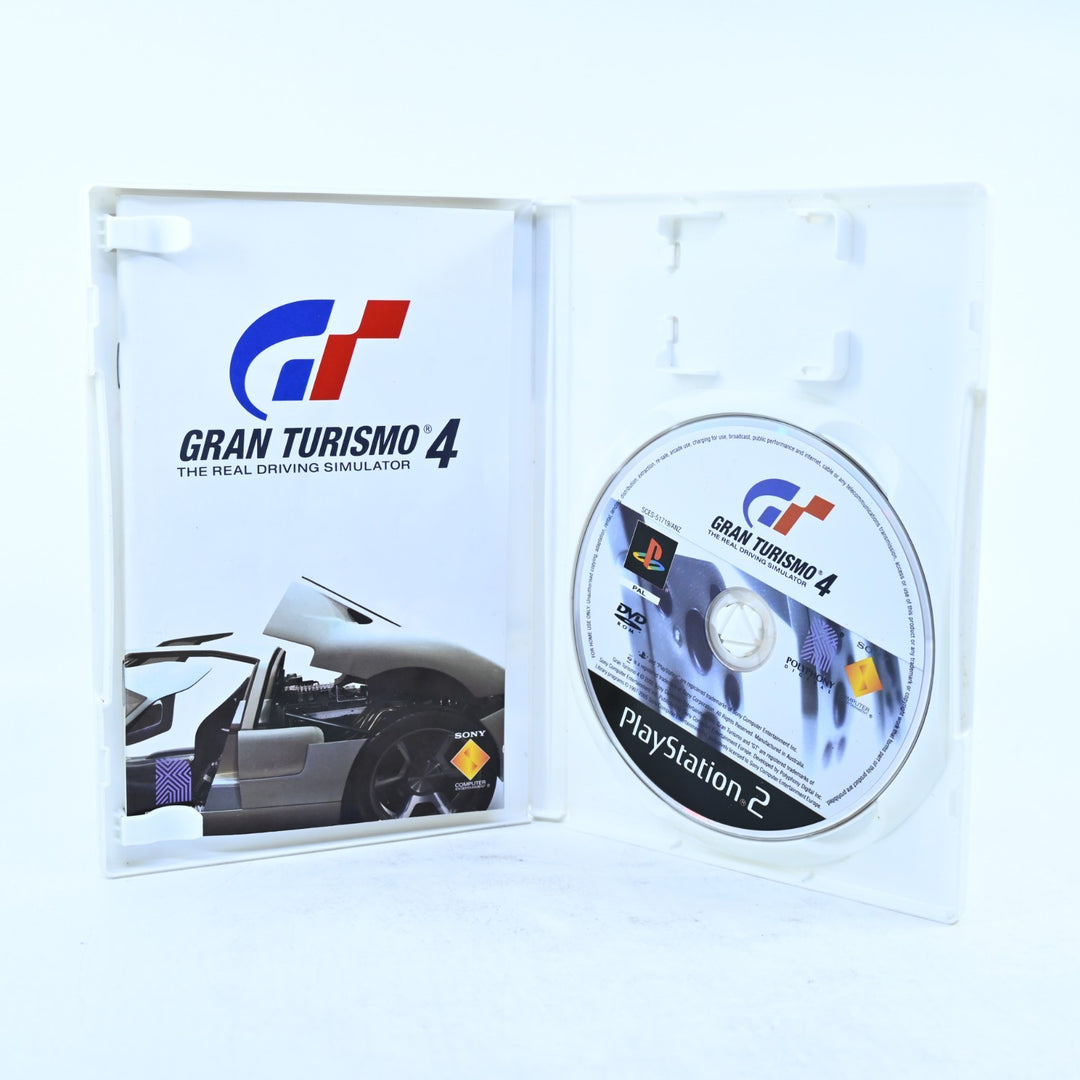 Gran Turismo 4 - Sony Playstation 2 / PS2 Game + Manual - PAL - MINT DISC!