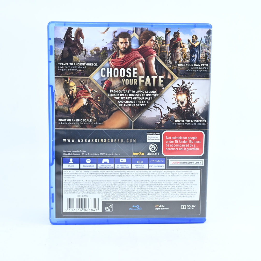 Assassin's Creed Odyssey - Sony Playstation 4 / PS4 Game - FREE POST!