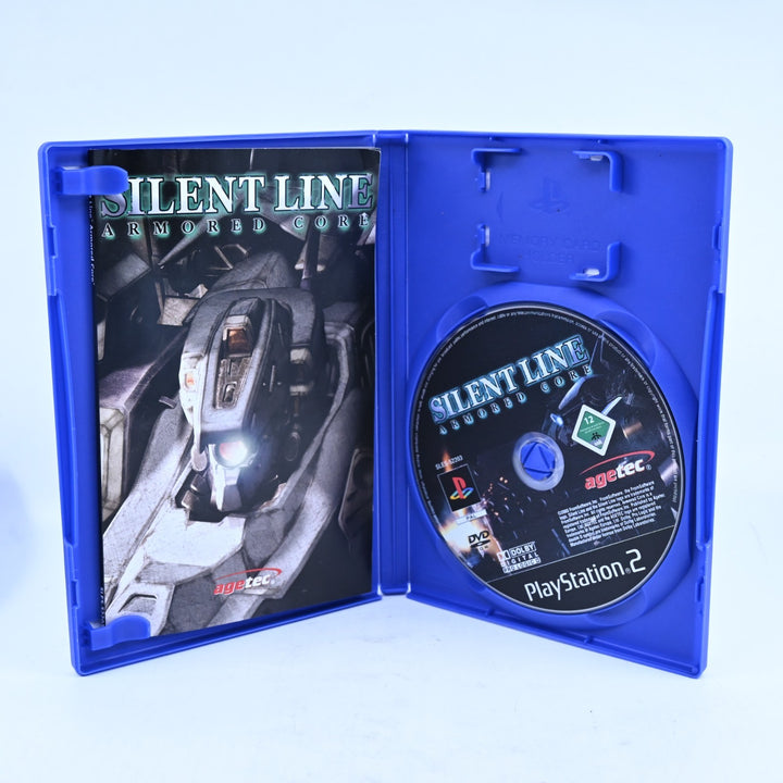 Silent Line: Armored Core - PS2 Game + Manual - PAL - MINT DISC!