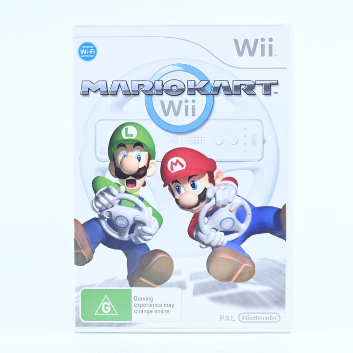 Mario Kart Wii Boxed + Wheel - Nintendo Wii Game + Manual - PAL - MINT DISC!