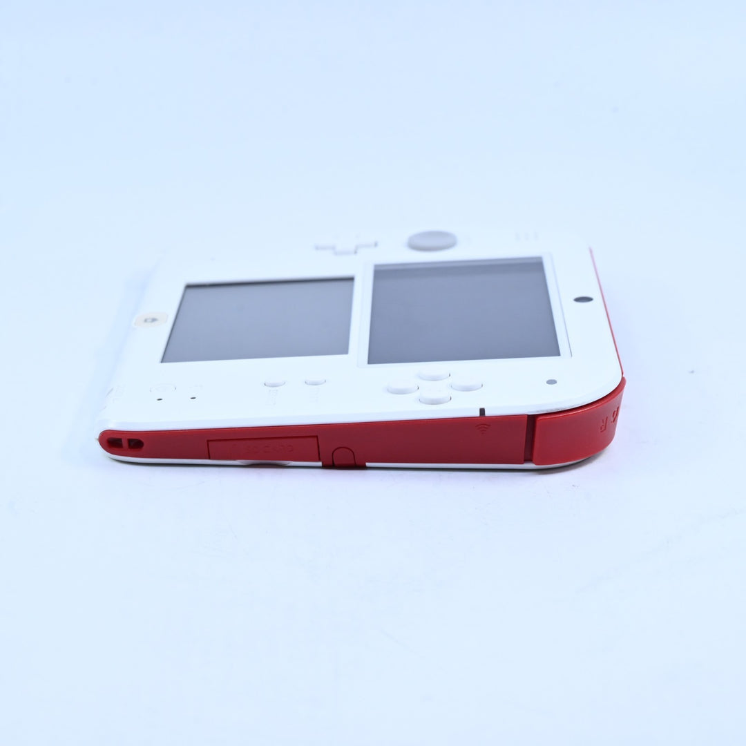 White / Red - FTR-001 - Nintendo 2DS Console - PAL - FREE POST!