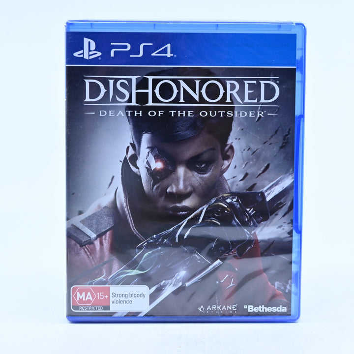 SEALED! Dishonored: Death of the Outsider - Sony Playstation 4 / PS4 Game