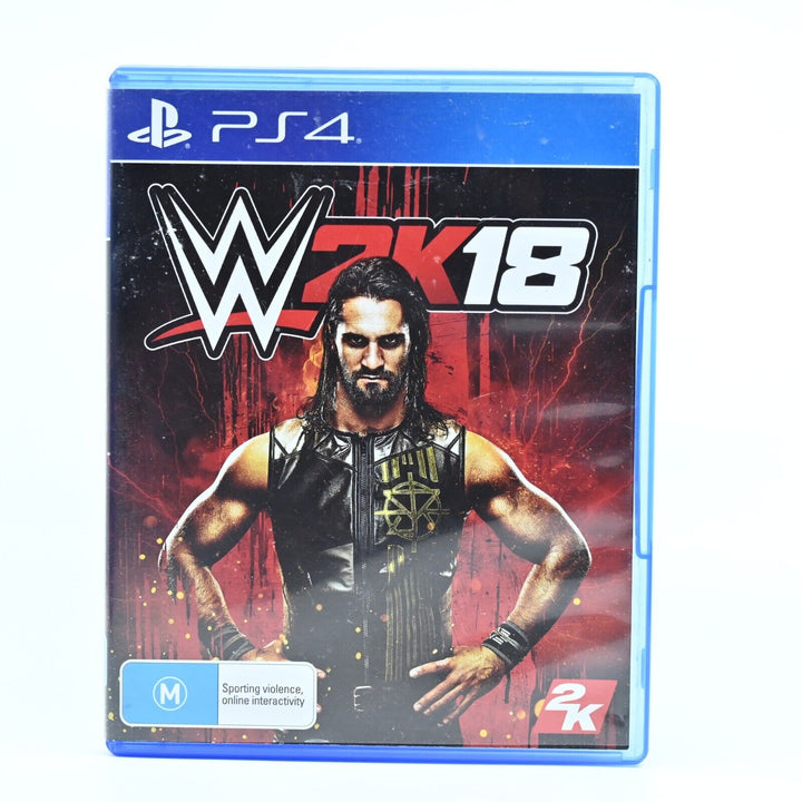 WWE W2K18 - Sony Playstation 4 / PS4 Game - FREE POST!