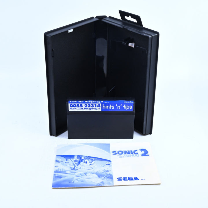 Sonic The Hedgehog 2 - Sega Master System Game + Manual - PAL - FREE POST!