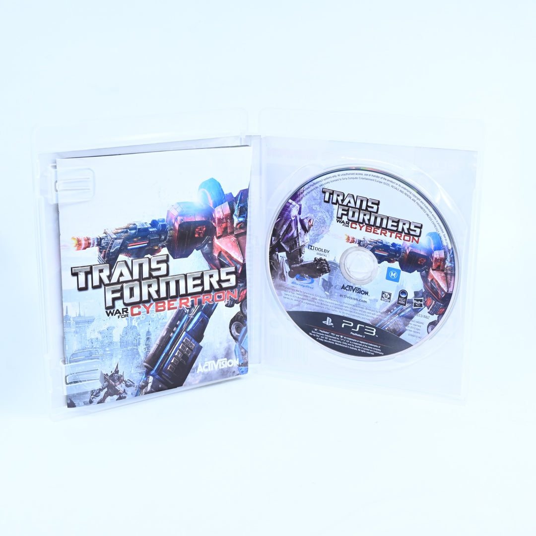 Transformers: War for Cybertron - Sony Playstation 3 / PS3 Game + Manual