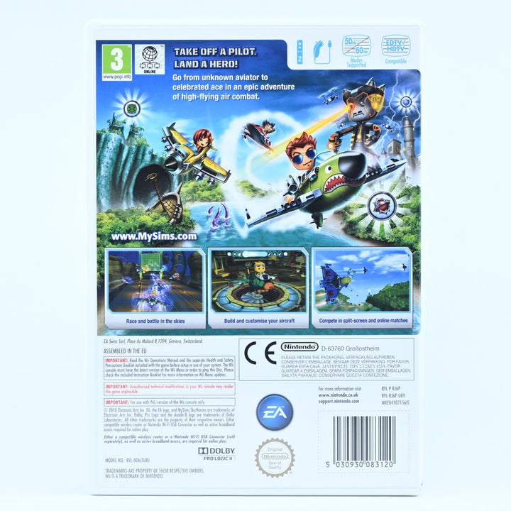 My Sims: Sky Heroes - Nintendo Wii Game - PAL - MINT DISC!