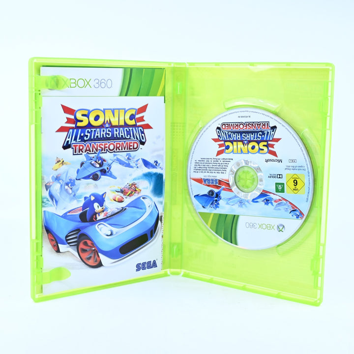 Sonic & All-Stars Racing Transformed - Xbox 360 Game + Manual - PAL - MINT DISC!