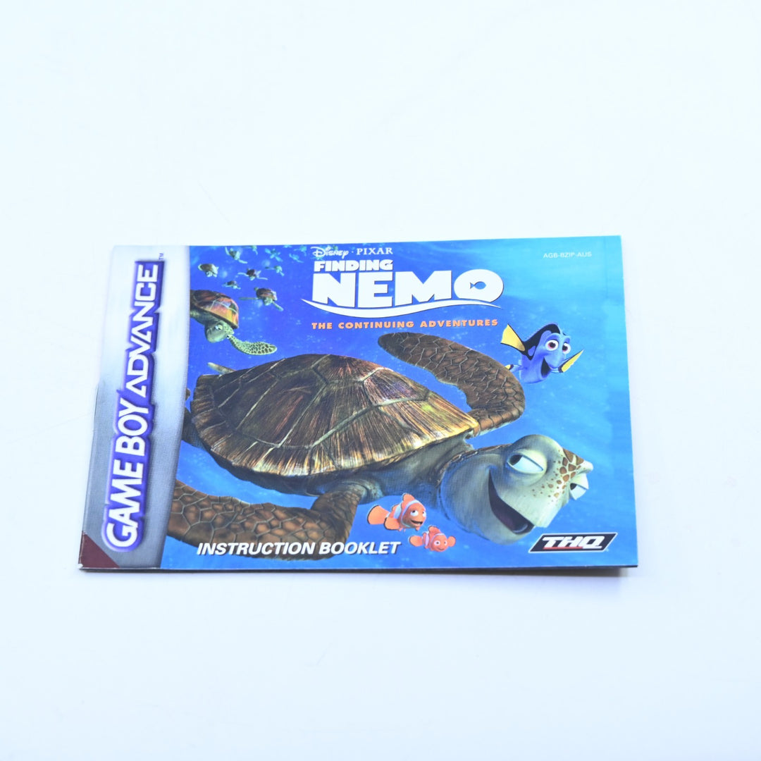 Finding Nemo: The Continuing Adventures - GBA Boxed Game - PAL - FREE POST!