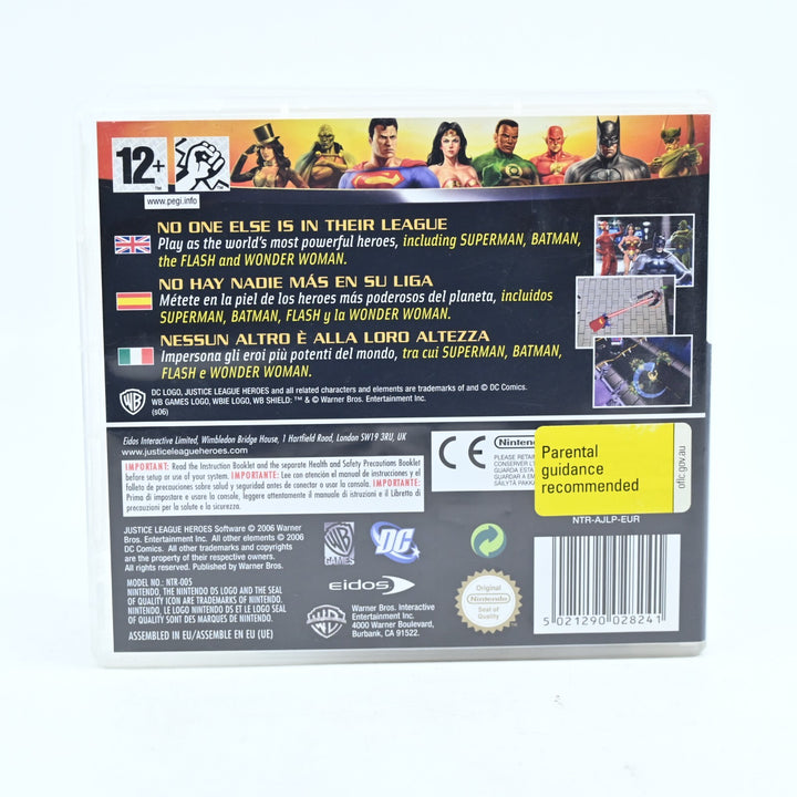 Justice League Heroes - Nintendo DS Game - PAL + Manual - FREE POST!