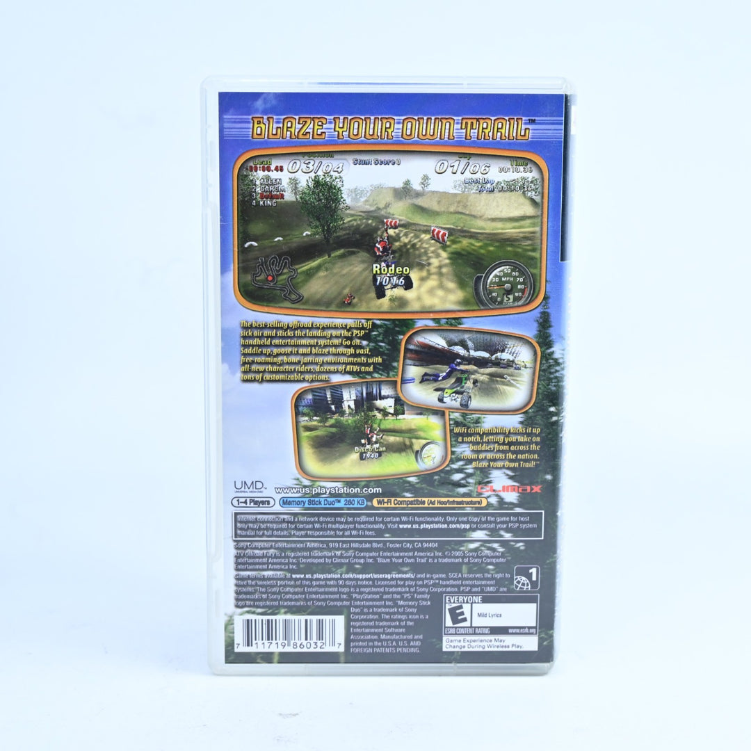 ATV Offroad Fury: Blazin' Trails - Sony PSP Game + Manual - Region Free