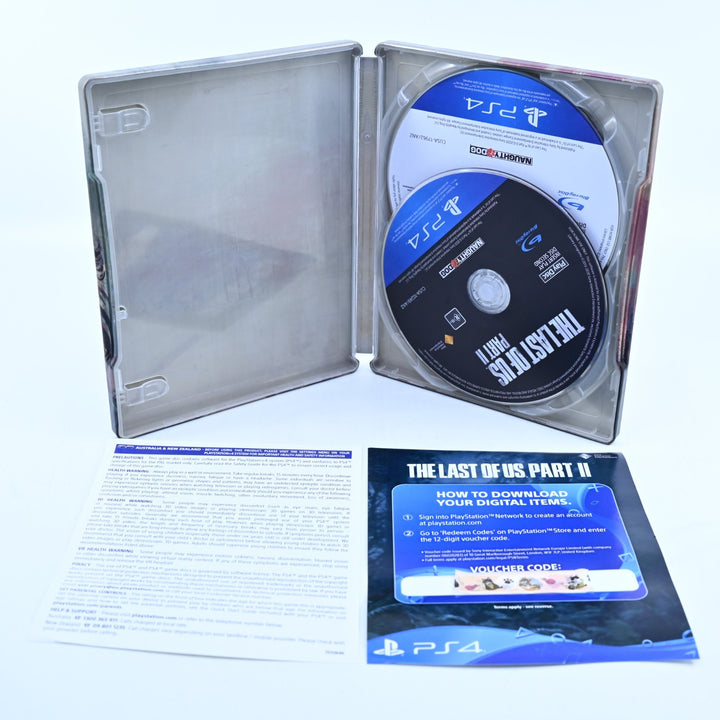 The Last of Us Part II - Sony Playstation 4 / PS4 Game + Steelbook - CODE UNUSED