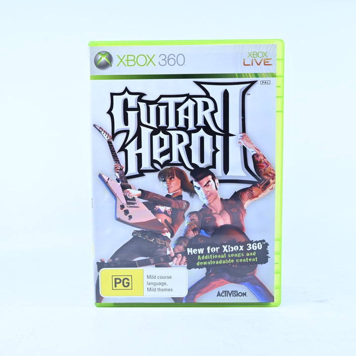 Guitar Hero II - Xbox 360 Game + Manual - PAL - MINT DISC!