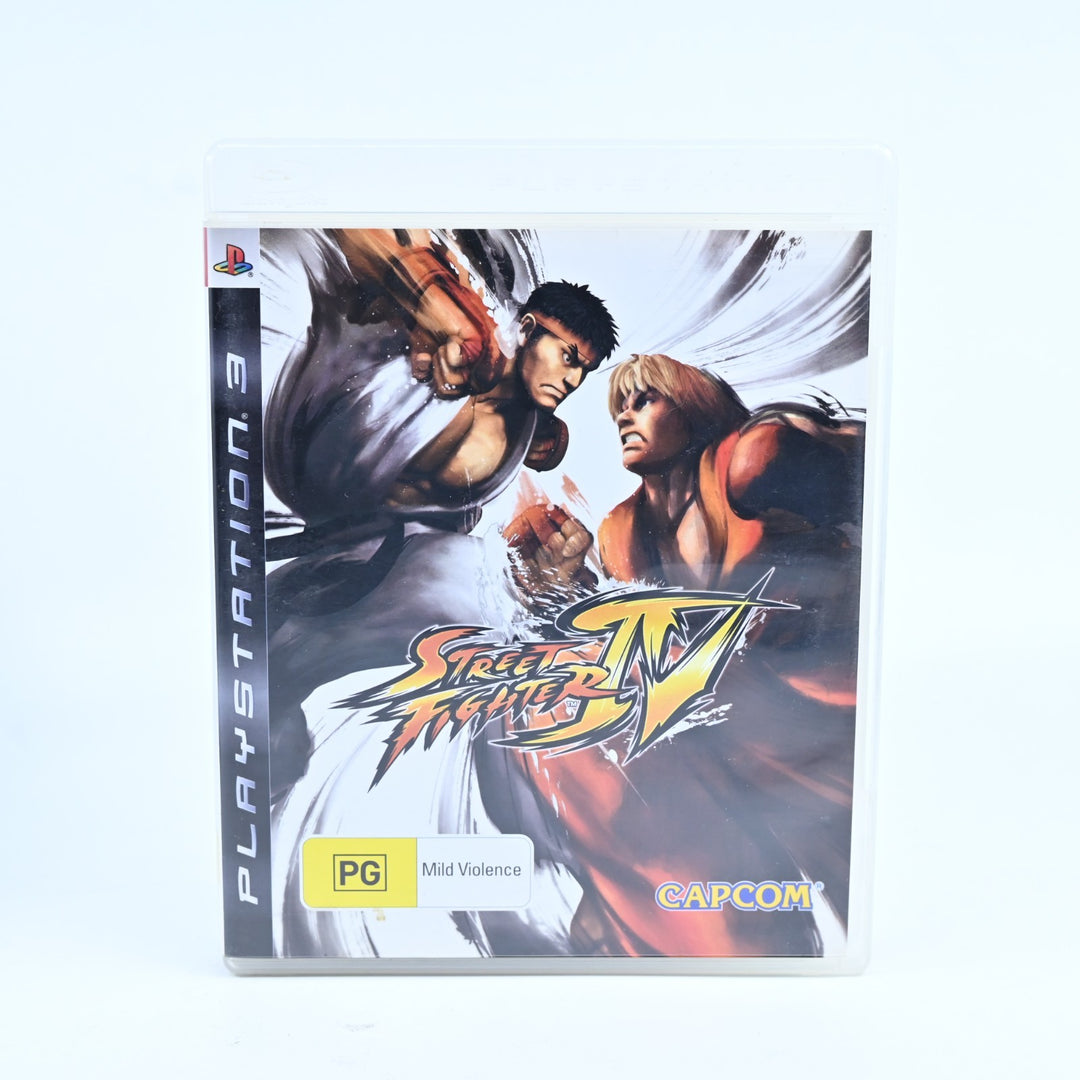 Street Fighter IV - Sony Playstation 3 / PS3 Game + Manual - FREE POST!