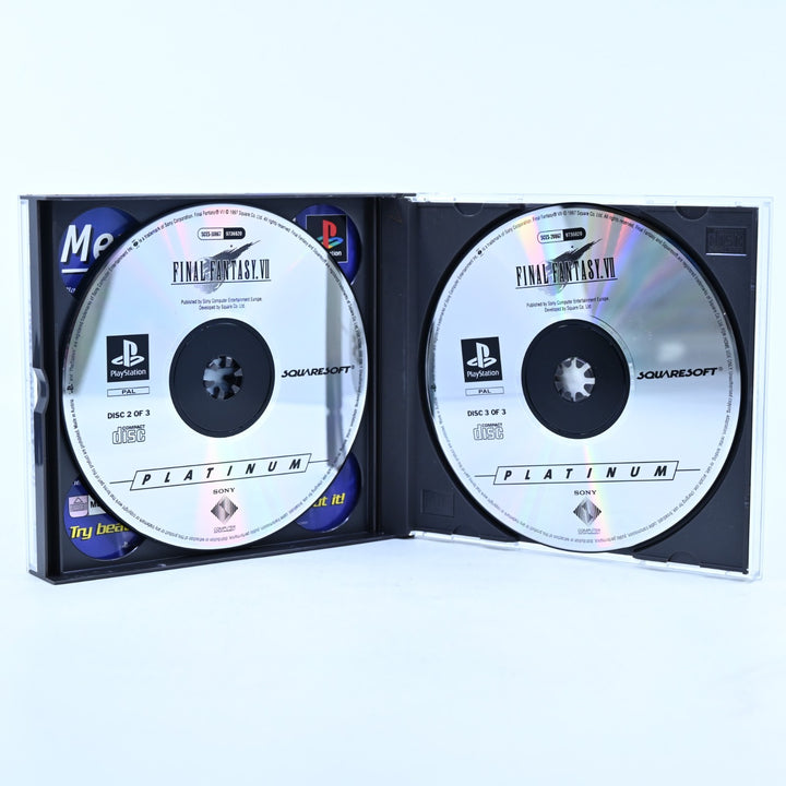 Final Fantasy VII - Sony Playstation 1 / PS1 Game + Manual - PAL - MINT DISC!
